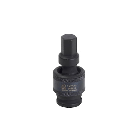 Sunex 3/8 in Drive 12Mm Universal Hex Bit Driver Impact Socket 365912