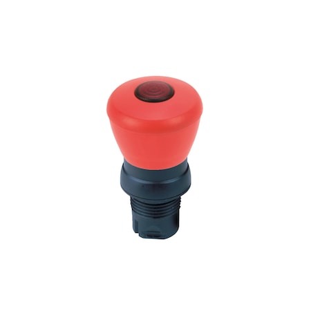 Sprecher & Schuh Illuminated Push Button, Illuminated, Red, 40 mm D7P-LMP44