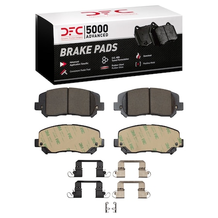 Dfc 5000 Advanced Disc Brake Pad Set,  1551-1640-12