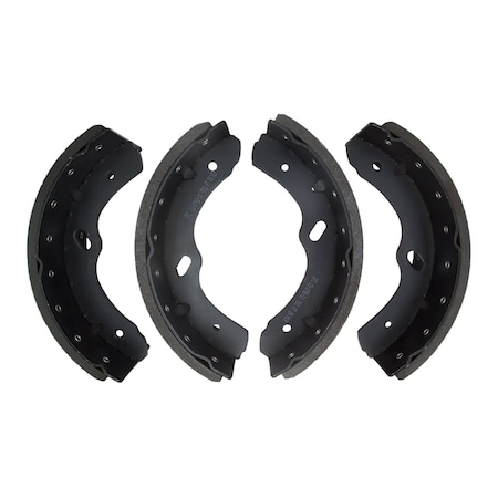Dfc True Arc Rivited Brake Shoes, Drum Brake Shoe Set,  1903-0792-00