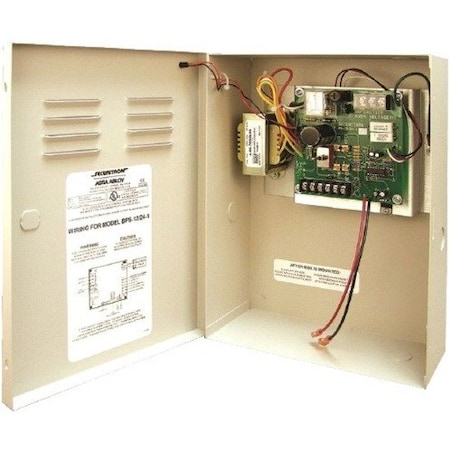 Securitron Power Supply, Dual Voltage Boxed, White BPS-12/24-1