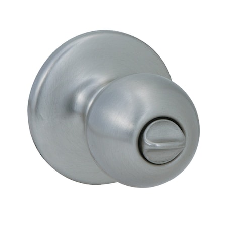 Kwikset Polo Satin Nickel Bed & Bath Door Knob 300P 15 CP V1