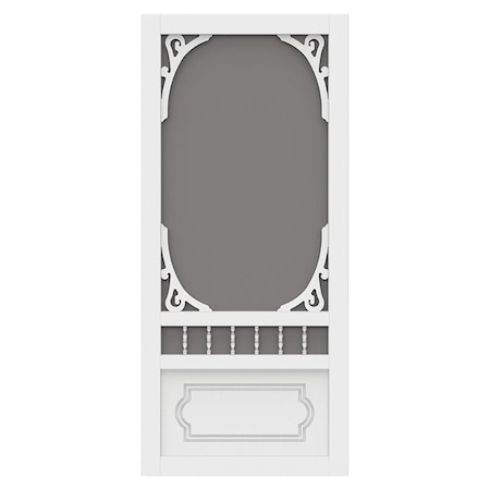 Screen Tight Screen Door, 36 in W, 80 in H, White BH36HD