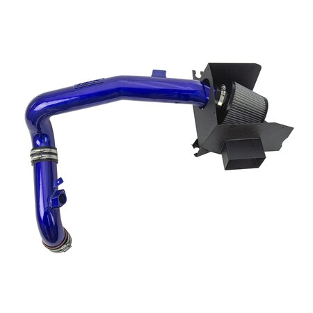 Hps Performance Air Intake Kit with Heat Shield, Blue,  827-628BL