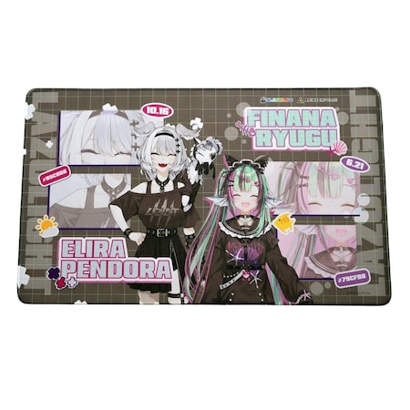 Anime Impulse LazuLight Desktop Gaming Mousepad, NIJISANJI Officially Licensed Premium Grade AINS-L-PM01