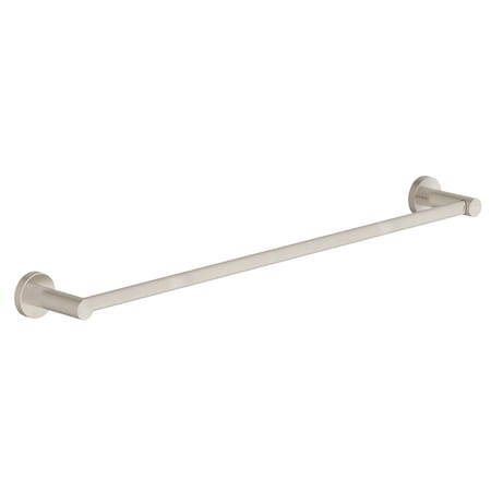 Symmons Dia 24in Towel Bar with Mounting Hardware 353TB-24-STN