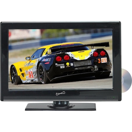 Supersonic 24in LED HDTV 1080p with DVD SC2412