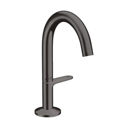 Axor One Single-Hole Faucet Select 140, 1.2 GPM, Without Pop-up Drain in Brushed Black Chrome 48010341
