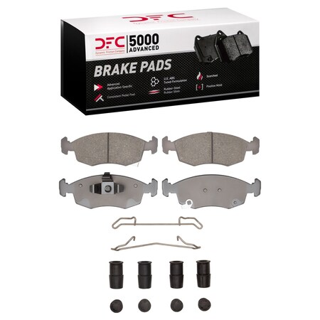 Dfc 5000 Advanced, Disc Brake Pad Set,  1551-1568-01