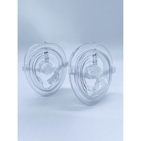 First Voice CPR Pocket Mask w/ Replaceable Valve, 2PK CPRB02-02