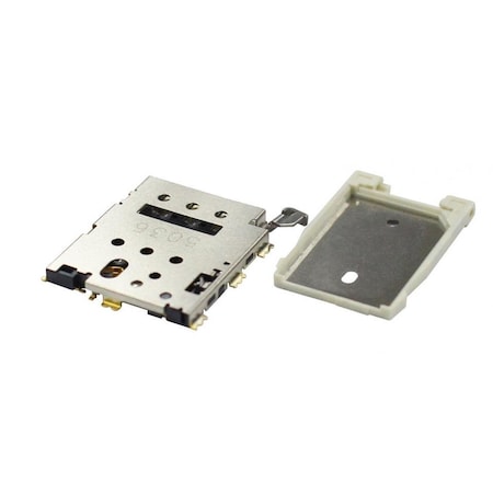 Attend Nano SIM Card Socket with Tray Eject type Type, 6 Pin w/switch, 5u in. 115S-ACA0