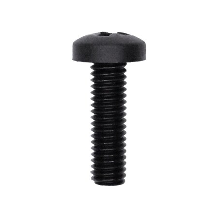 Auveco License Plate Screws, Black Nylon, 1000PK 21608