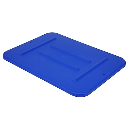 Quantum Storage Systems BUS/UTILITY TUB LID 22in x 16-1/2in x 3/4in PP BLUE FSB-L2216BL