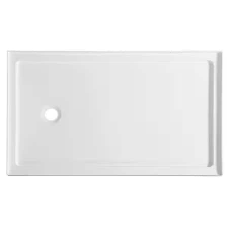 Anzzi Colossi 60" x 36" Shower Base in White SB-AZ007WL