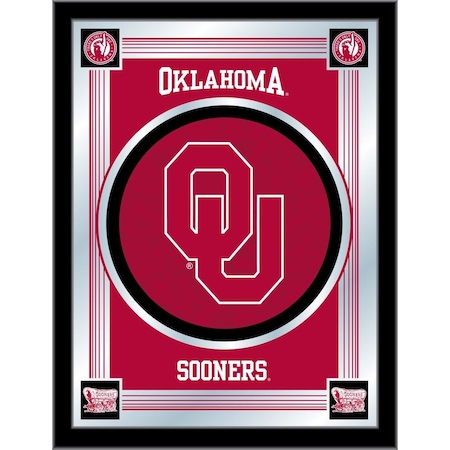 Holland Bar Stool Co Oklahoma 17" x 22" Logo Mirror MLogoOklhma