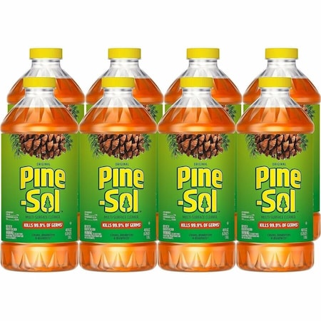 Pine-Sol Multi-Surface Cleaner, For Multi Surface, Concentrate, Liquid, 40 fl oz (1.3 quart), Original, 8PK 60164