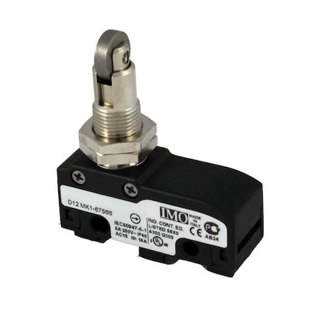 Imo Automation Microswitch, Screw Terminals Roller Piston Plunger, M12 MSSTC12DA17-G