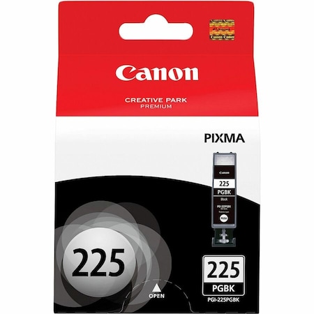 Canon Cartridge, Ink, Black PGI225BK