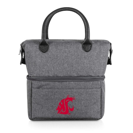 Picnic Time Family Of Brands NCAA Washington State Cougars Urban Lunch Bag - Cooler Lunch Tote 511-00-154-634-0