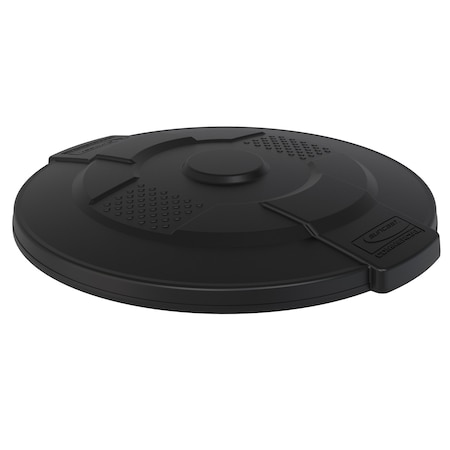 Suncast Commercial 44GAL UTILITY TRASH CAN LID, BLACK TCU44GLIDD