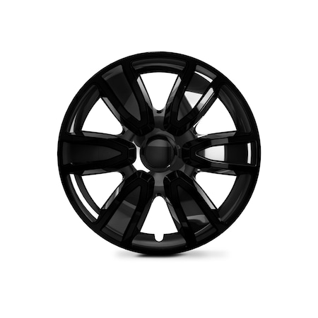 Altertrim 14 in Univ Hubcaps for steel whls, Snap-On, (Blk Lacq), 4PK CHB-5087-BL-14