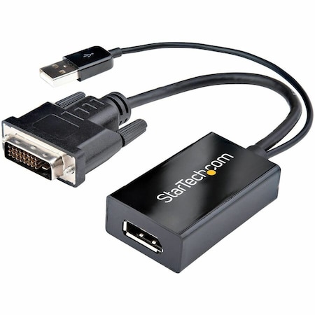 Startech.Com DVI TO DISPLAYPORT ADAPTER - USB POWER DVI2DP2