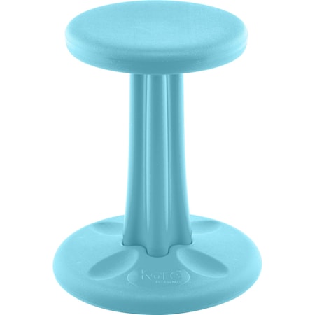 Kore Design Junior Kids Wobble Chair for Schools, Classrooms, 16in tall, Active Seating, Pale Blue 803904
