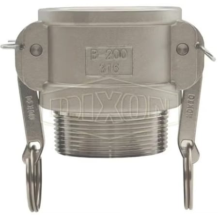 Dixon 2 in 316SS COUPLER x MBSP GLOBAL G200-B-SSBSP