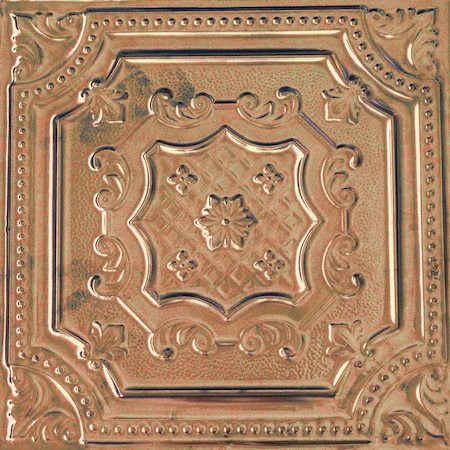 Shanko All Day Tony Pattern 612 Monterey Lay-in Grid Vintage Hand Painted Standard Ceiling Tiles, 12PK ADT612-DI-STD-MNTY-12