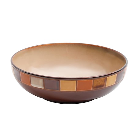 Gibson Elite Casa Estebana Reactive Glaze 10 Inch Serving Bowl 114368.01R