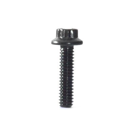Complete Athlete 0.25-20 x 1 in. Thread 12 Point Head Steel Bolt, Black Oxide CO1601459