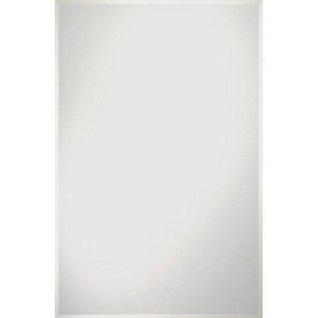 Renin Somerset Frameless Mirror, 30 in L, 24 in W, Rectangular, Clear Frame 201180