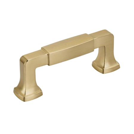 Amerock Stature 3 in 76 mm Center-to-Center Champagne Bronze Cabinet Pull BP36891CZ
