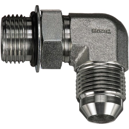 Gates Male O-Ring Boss to Male JIC 37 Flare - 90 SAE to SAE G60312-1620