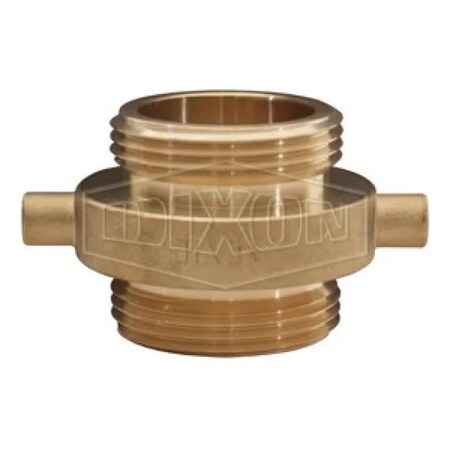 Dixon Pin Lug Adapter, 2-1/2 in, Male NST NH x MNPSH, Brass, Domestic DMP25F25S
