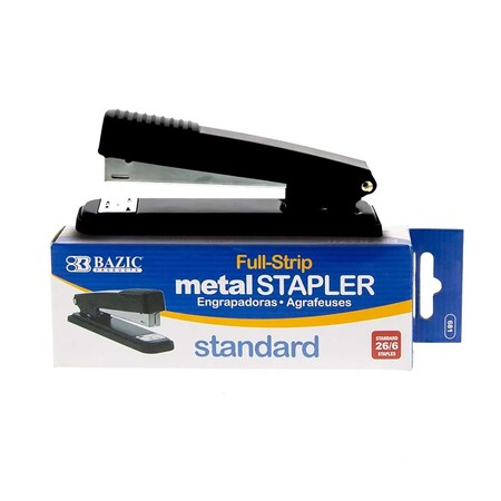 Bazic Products Metal Full Strip Stapler 681