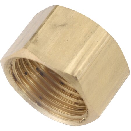 Anderson Metals 1/4'' Brass Compression Cap 730081-04