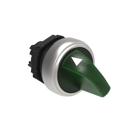 Lovato Green Illumin. Selector 2 Posi, 10PK LPCSL1213