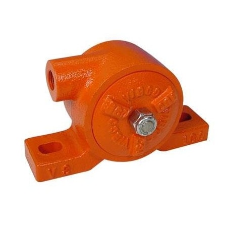 Vibco Pneumatic Vibrator, 160lb, 10,000vpm, 80psi VS-160