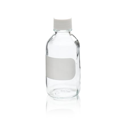 Wheaton Clear Reagent Bottle, 125 mL, PK 6 220163
