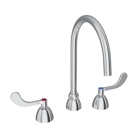 Elkay Handle-Operated Faucet, Manual, Gooseneck LK800LGN08T4