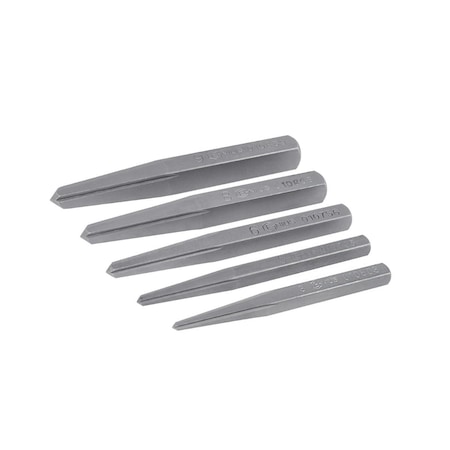 Genius Tools 5 Piece Taper Bit Extractor Set AT-EX5