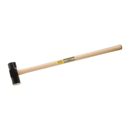 Stanley SLEDGE HAMMER, 35 IN OAL, 12 LB FORGED STEEL HEAD, HICKORY WOOD HANDLE 56-812