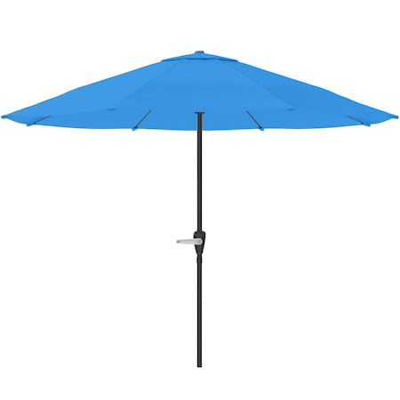 Pure Garden 9-Foot Patio Umbrella, Brilliant Blue 50-LG1033