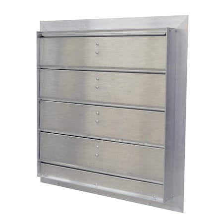 Canarm Manual Damper, Aluminum, Square SR3218X18