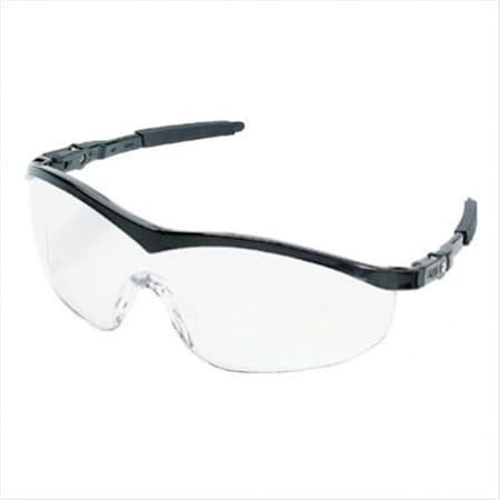 Mcr Safety Storm Black Frame Clearaf Lens Safety Gls 135-ST110AF