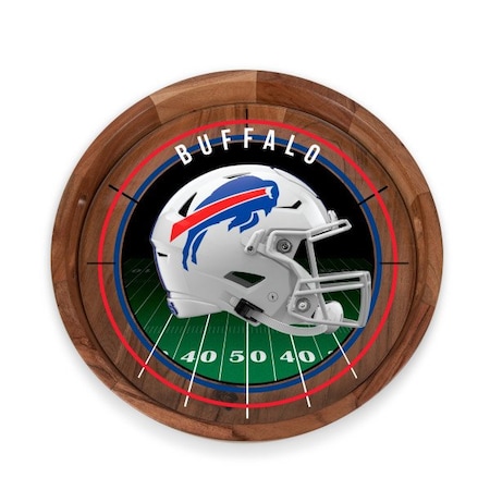 Picnic Time Family Of Brands NFL Buffalo Bills - Barista Serving Tray with Glass Insert 907-09-511-044-2