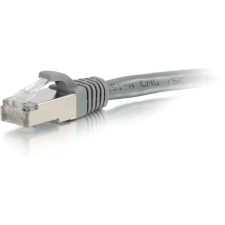 C2G 4FT CAT6 SNAGLESS SHIELDED STP ETHERNET NETWORK PATCH CABLE - GRAY 00777