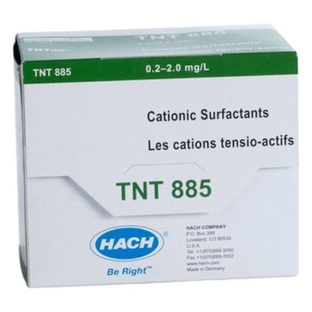 Hach Cationic Surfactants Vial Test, Vial TNT885