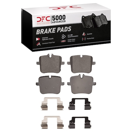 Dfc 5000 Advanced Disc Brake Pad Set,  1551-2059-01